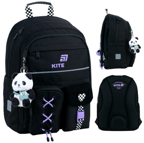 Рюкзак "Kite" Education Panda Love 2від.,5карм.