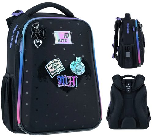 Рюкзак каркасний "Kite" Education 531 Monster High 2від.,2карм.