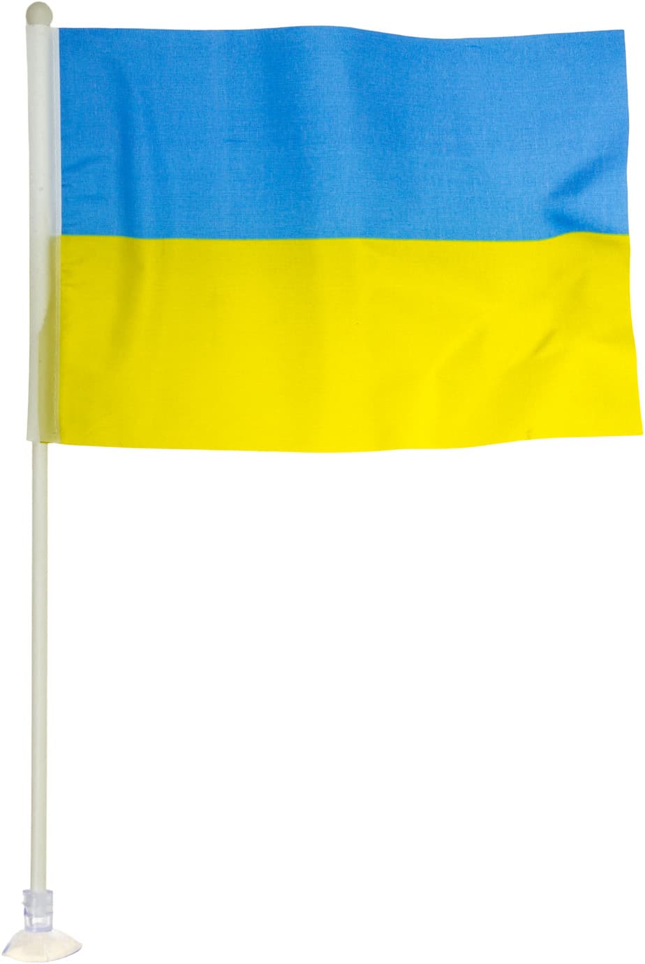 Прапор Україна з паличкою на присосці 21х14см №006 — купити | Канцелярський Сад