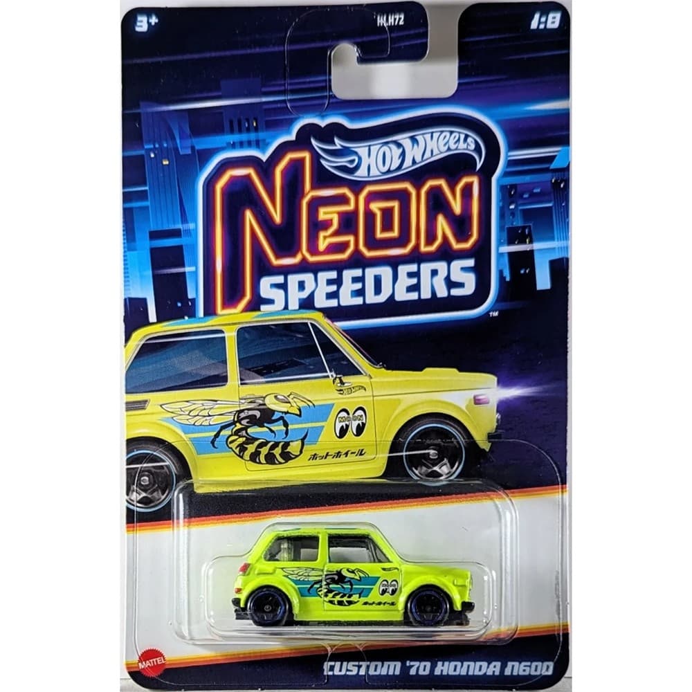 Машинка "Неонові перегонові" в асорт. №HLH72/Hot Wheels — купити | Канцелярський Сад