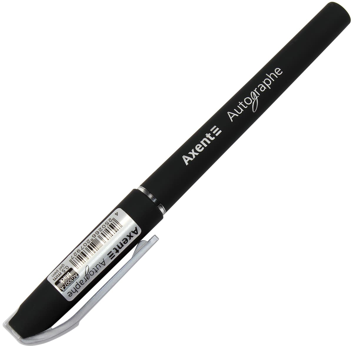 Ручка гел. "Axent" №AG1007-01 Autographe 0,5мм чорна — купити | Канцелярський Сад