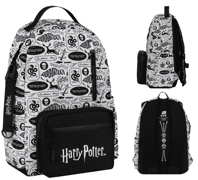 Рюкзак "Kite" Education teens Harry Potter 1від.,4карм. №HP26-949M — купити | Канцелярський Сад