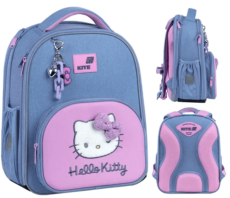 Рюкзак каркасний "Kite" Education Hello Kitty 2від.,3карм. №HK26-556M — купити | Канцелярський Сад