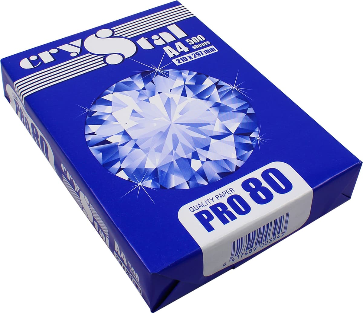Бумага офисная А4 "Crystal Pro 80" C (500л) — купити | Канцелярський Сад