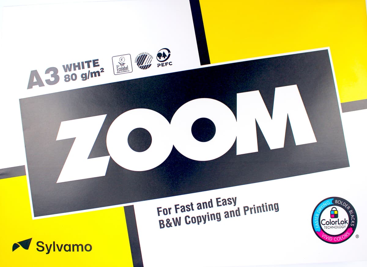 Папір офісний А3 "Zoom" 80г/м2 C (500арк) — купити | Канцелярський Сад