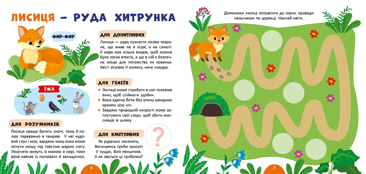 Енциклопедія В5 "Моя перша енциклопедія.Лісові мешканці" №5501/УЛА — фото 3