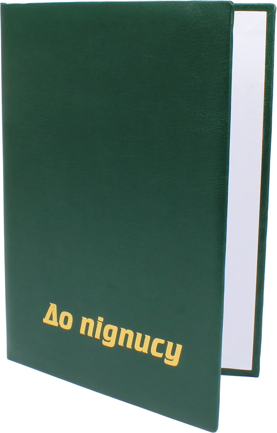 Папка А4 "До підпису" з тисн. зелена/Вінпап — купити | Канцелярський Сад