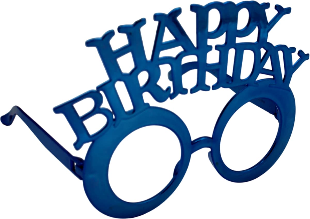 Окуляри "Happy birthday" синій №15819 — фото товару | Канцелярський Сад