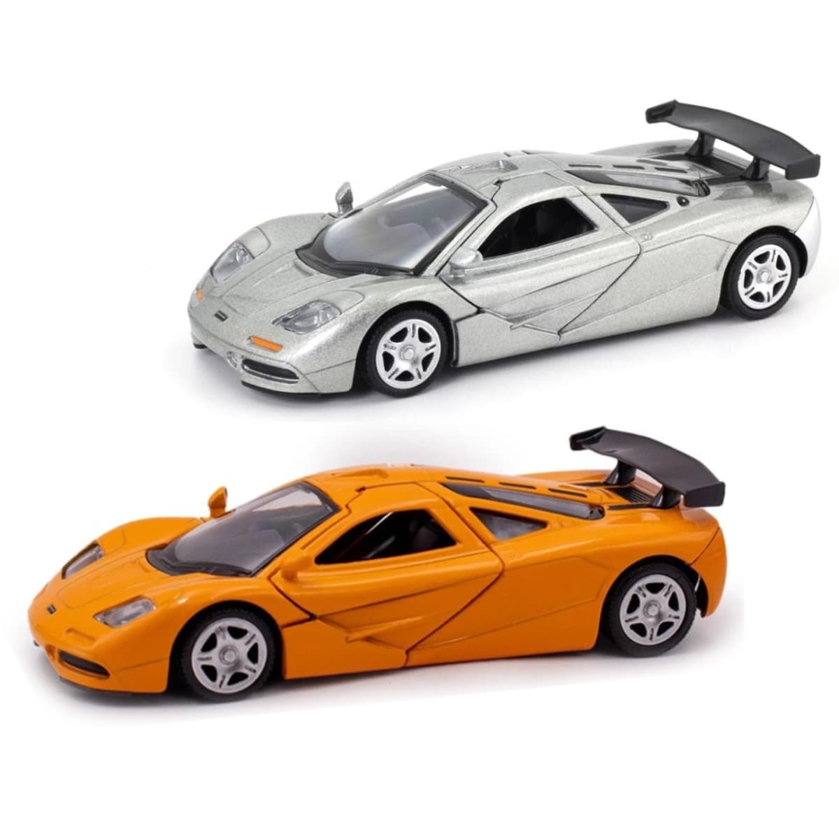 Автомодель "Technodriver" MCLAREN F1 1992, сіра, помаранчева №250412/КіддіСвіт — купити | Канцелярський Сад