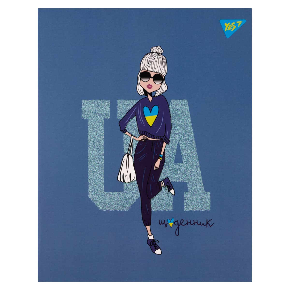 Щоденник шк. А5 інтегр."Girl UA" №911541/Yes — купити | Канцелярський Сад