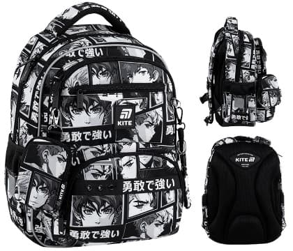 Рюкзак "Kite" Education Anime Boy 2від.,2карм. №K25-773M-4 — купити | Канцелярський Сад