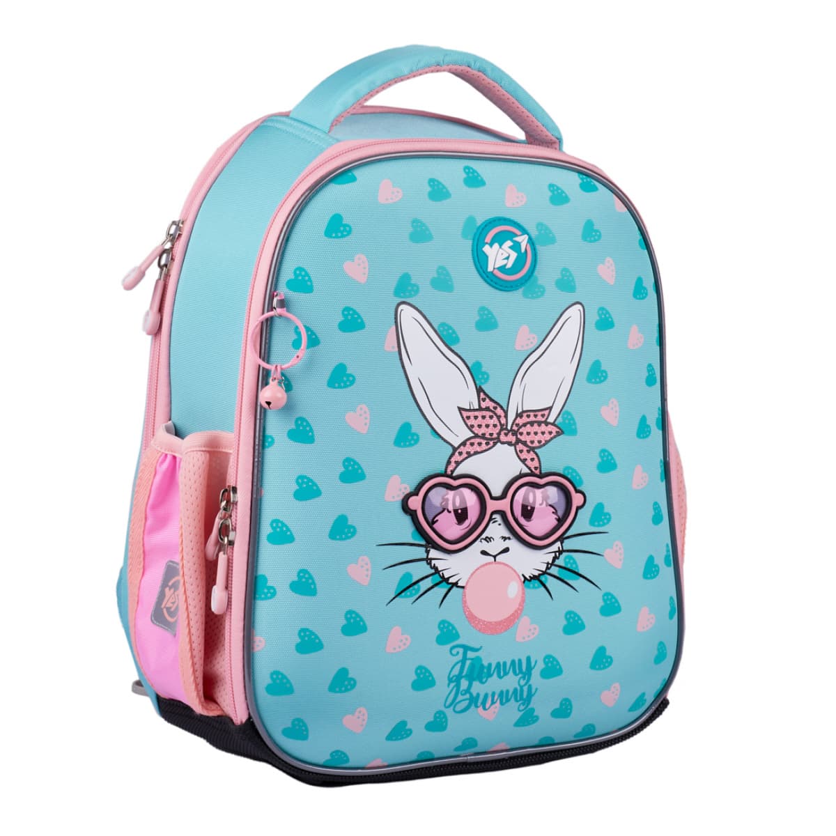 Рюкзак каркасний "Yes" H-100 Р-25 Funny Bunny 2від,3карм№559843+подарунок сумка №559138 — купити | Канцелярський Сад