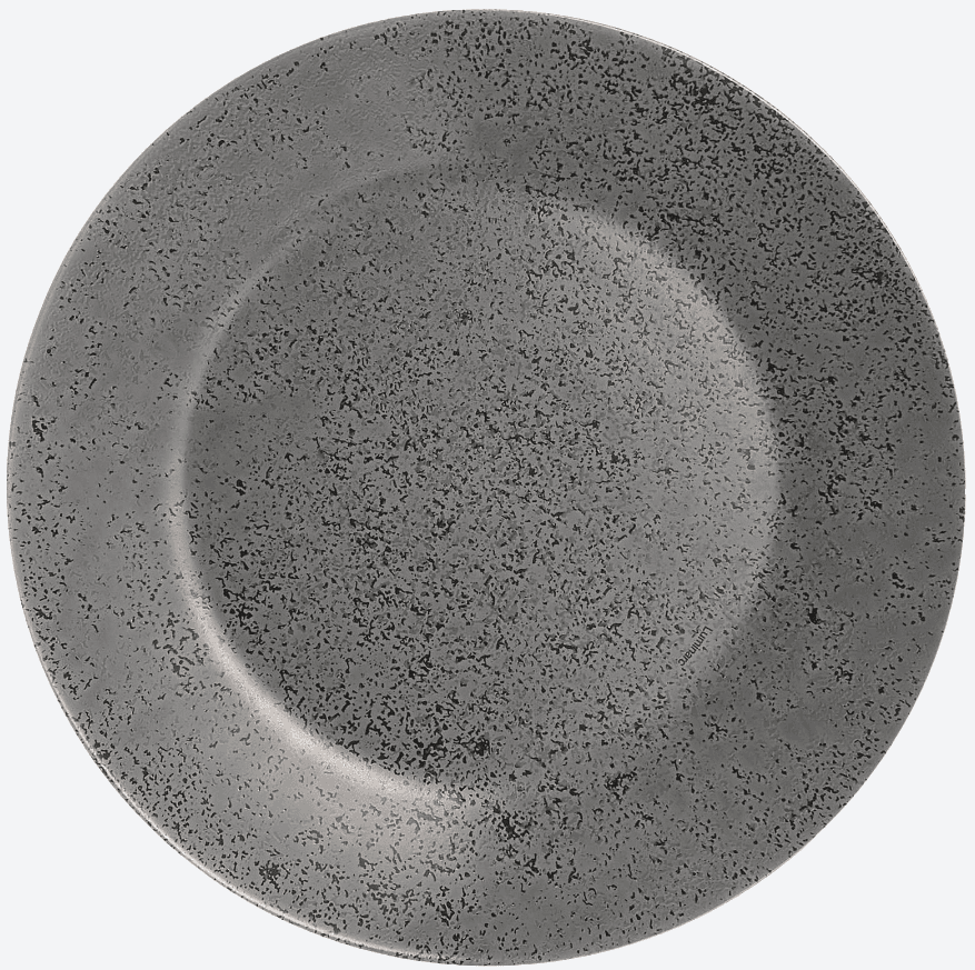 Тарілка обідня скло "Luminarc.Slate Black" 25см №V0115 — купити | Канцелярський Сад