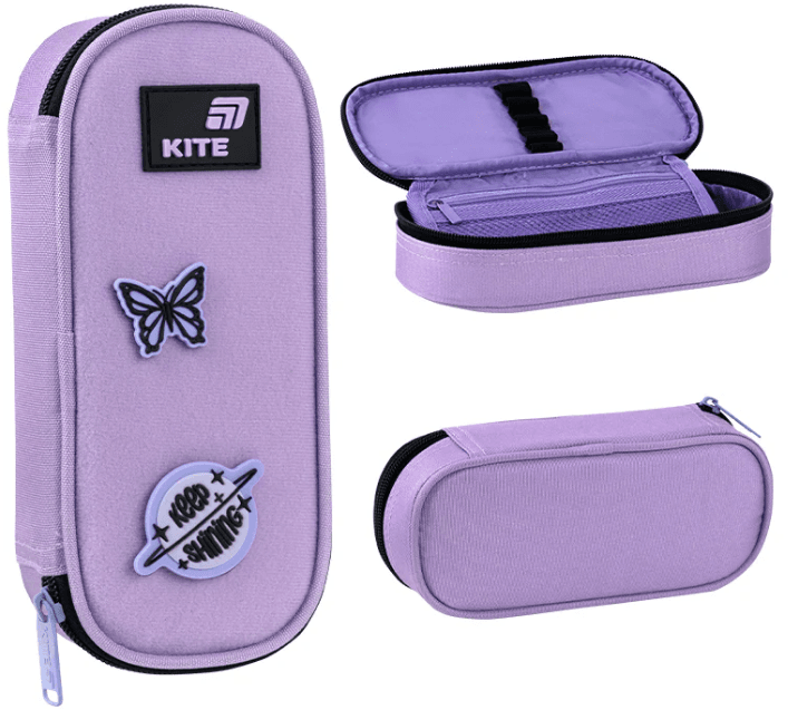 Пенал "Kite" Crush 1від.,м'який №K26-599-9 — купити | Канцелярський Сад