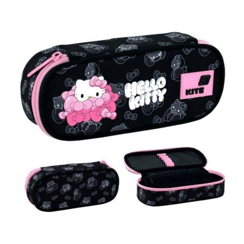 Пенал "Kite" Hello Kitty 1від.,м'який №HK26-599-1 — купити | Канцелярський Сад