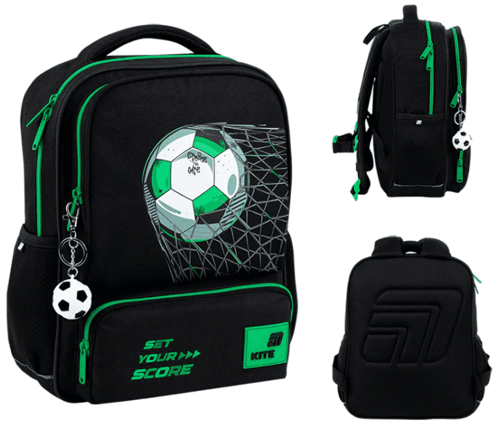 Рюкзак "Kite" Kids Football 2від.,3карм. №K26-559XS-2 — купити | Канцелярський Сад
