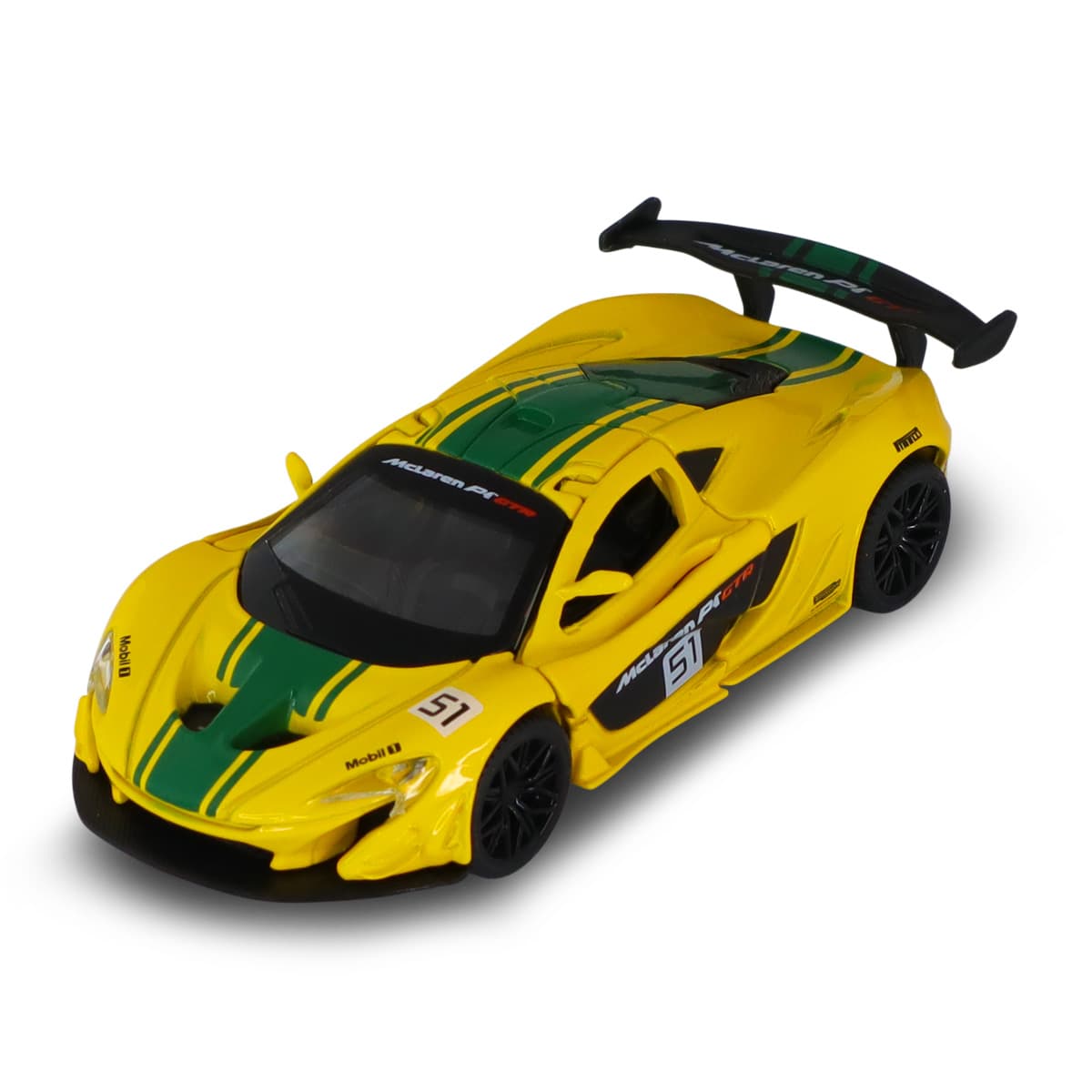 Автомодель "Technodriver" Mclaren F1 (1:43) жовта №250946MLP1YW/КіддіСвіт — купити | Канцелярський Сад