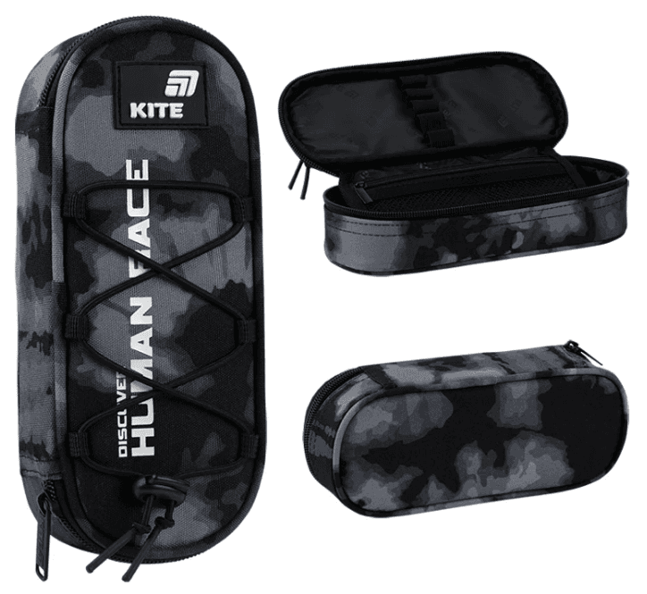 Пенал "Kite" 1від. №K26-599-22 — купити | Канцелярський Сад