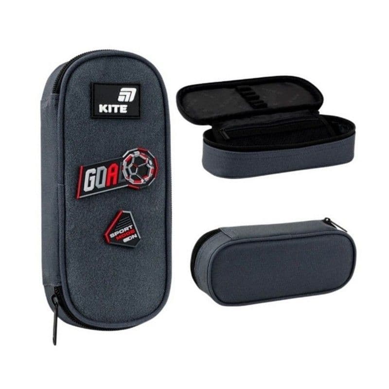 Пенал "Kite" Sport Mode 1від.,м'який №K26-599-14 — купити | Канцелярський Сад