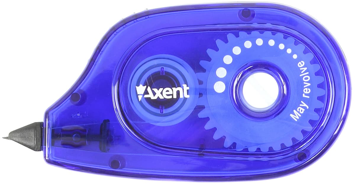 Коректор стрічк. "Axent" 5ммх6м,синій №7009-02 — фото 3