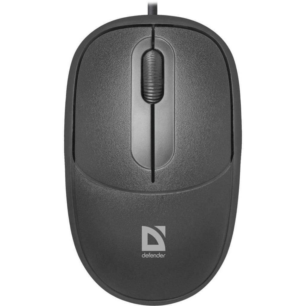 Мишка Defender Datum MS-980 USB black №52980 — купити | Канцелярський Сад