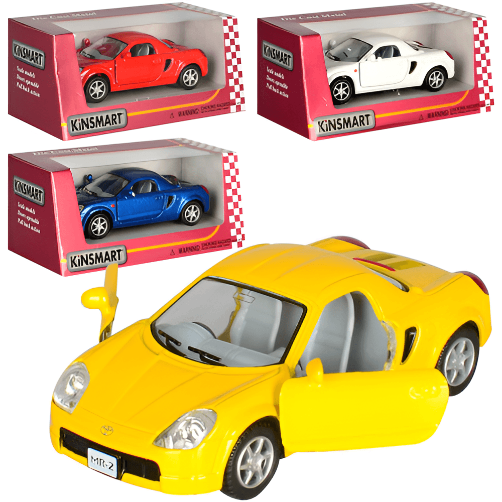 Машина метал. "Kinsmart" Toyota MR-2,в кор-ці,12х5х4см №KT5026W — купити | Канцелярський Сад