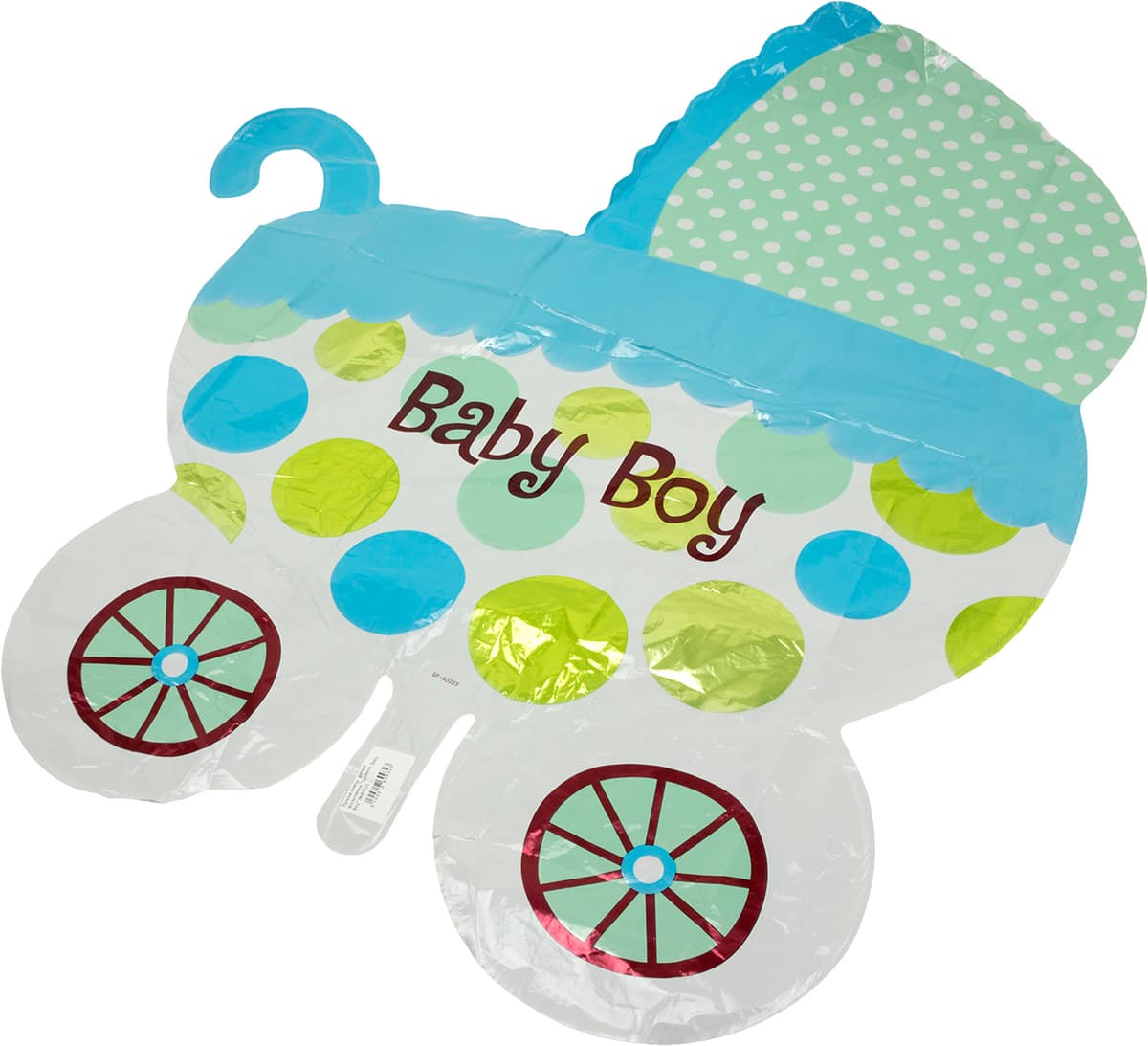Кулька повітр. фігура фольгована "Коляска. Baby Boy" №A0223 — купити | Канцелярський Сад