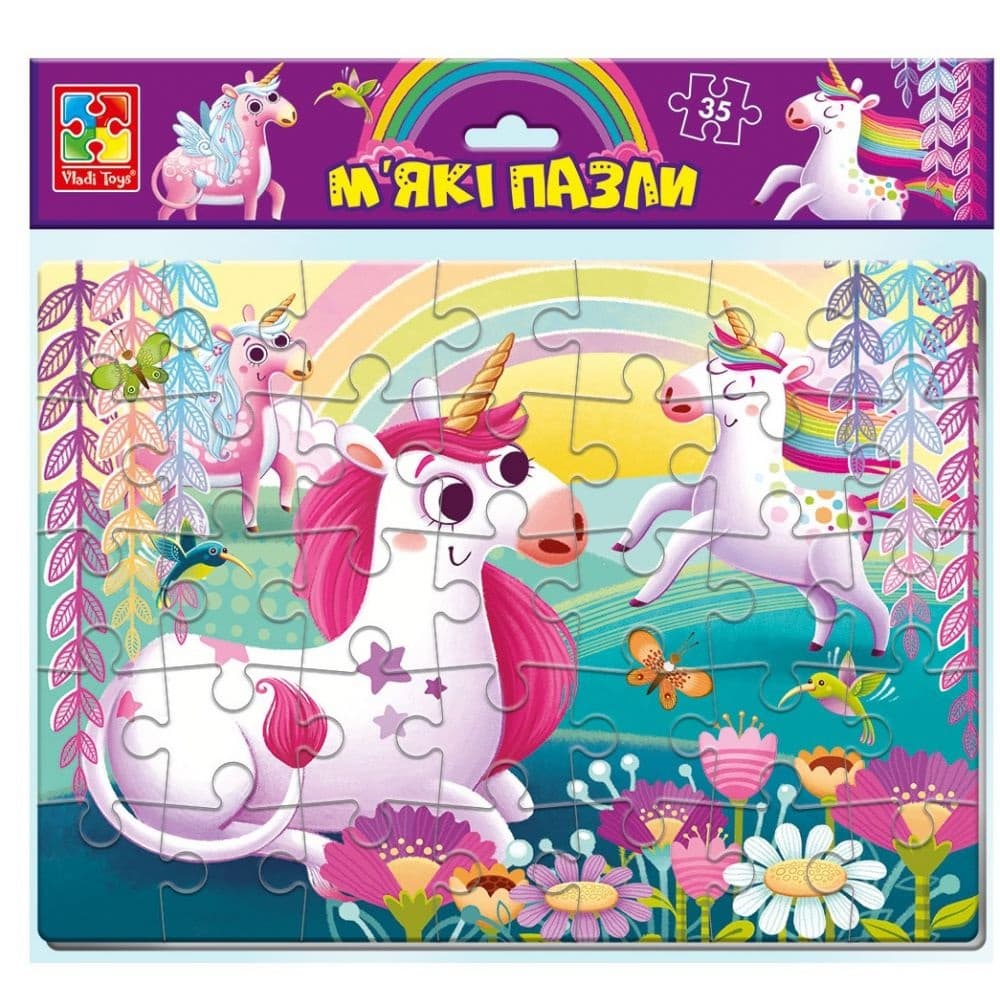 Пазли з липучками "Чий малюк?" №VT2907-03 — купити | Канцелярський Сад