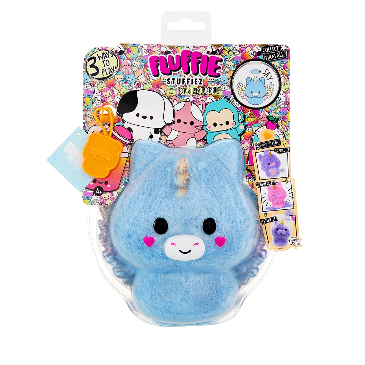 М'яка іграшка-антистрес Fluffie Stuffiez серії "Small Plush" – Пегас №511823/КіддіСвіт — купити | Канцелярський Сад