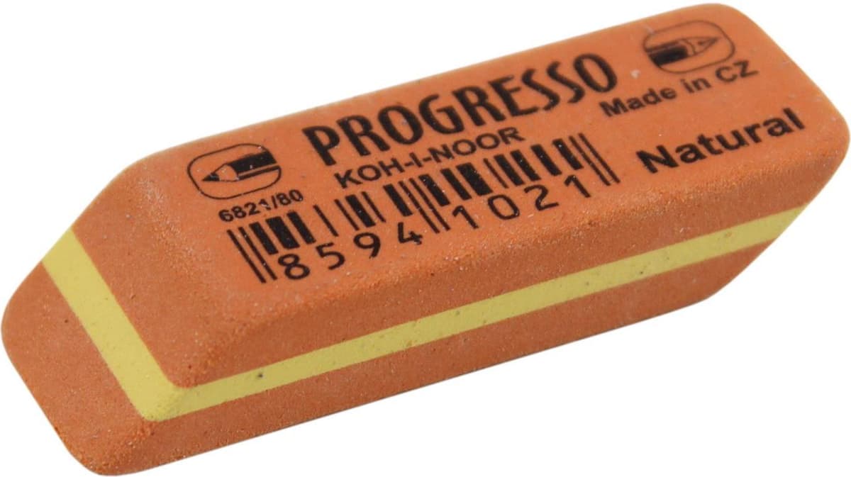 Гумка "Koh-i-noor" Progresso універсал. №6821/80 — купити | Канцелярський Сад