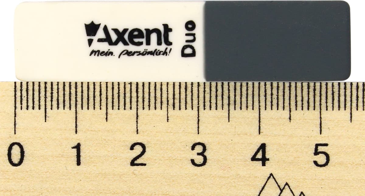 Гумка "Axent" Duo м'яка №1185 — фото 4