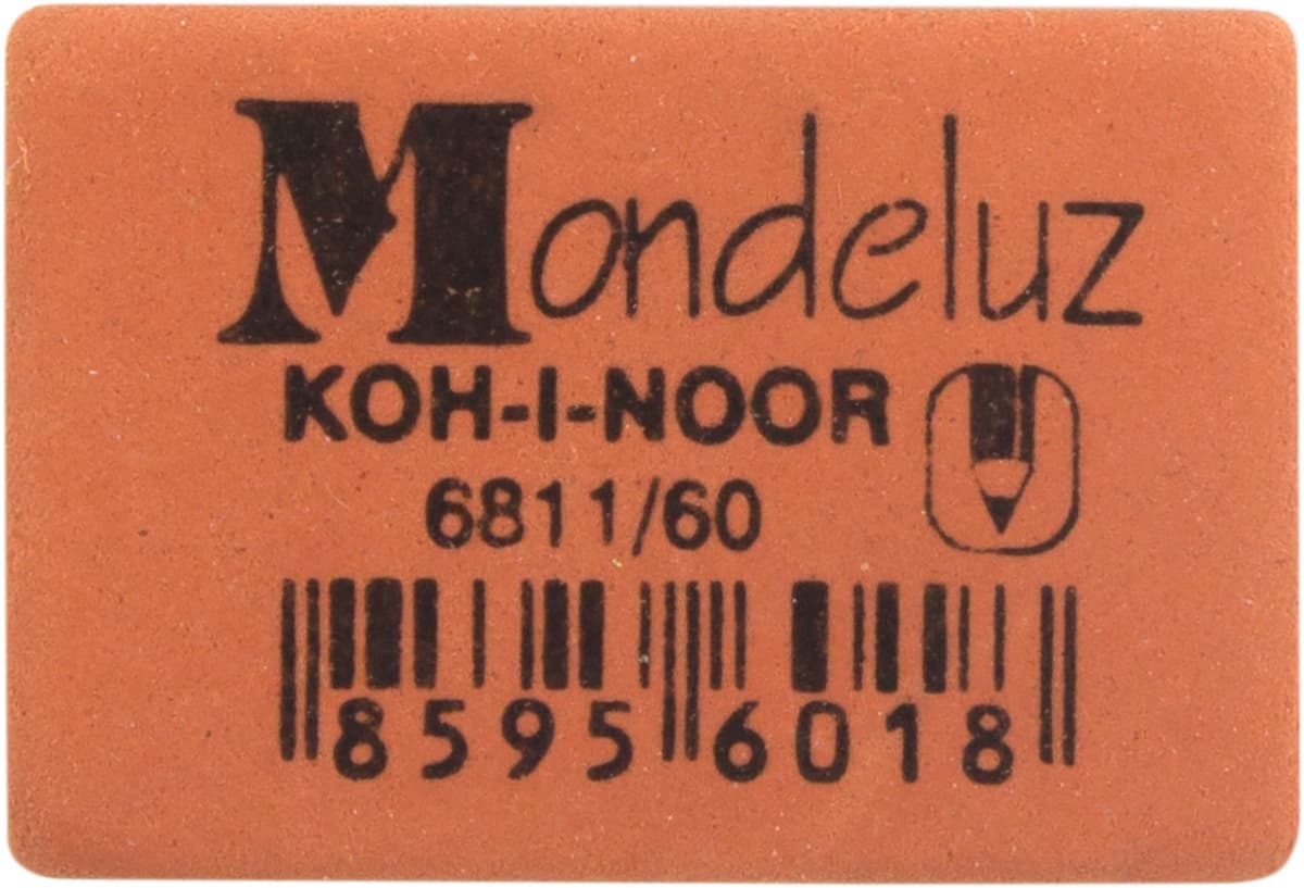 Гумка "Koh-i-noor" Mondeluz м'яка №6811/60 — фото 3