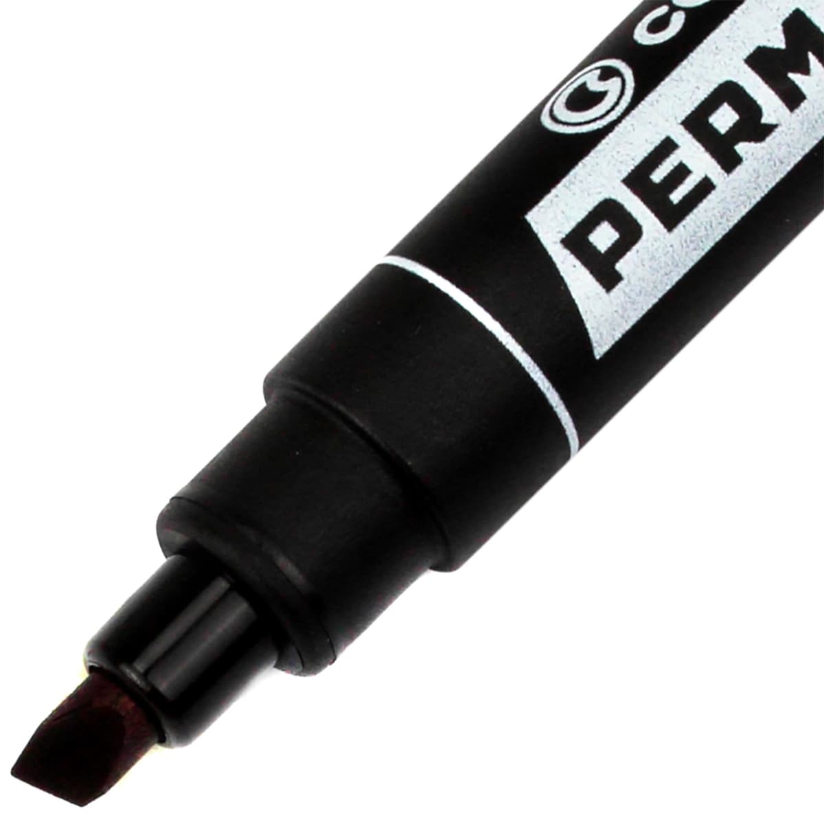 Маркер "Centropen" №8576/01 кос. Permanent 1-4,6мм чорний — фото 4