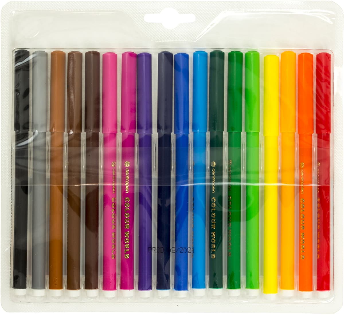 Фломастери "Centropen" 18кольор. Color World №7550/18 — фото 3