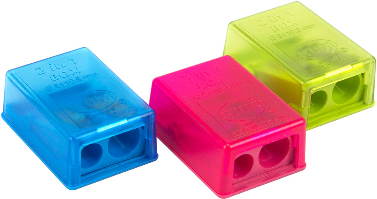 Точилка "Kum" №2-in-1K2Pop/3033521 Box пласт. з міні-конт.,подвійн. — фото 5