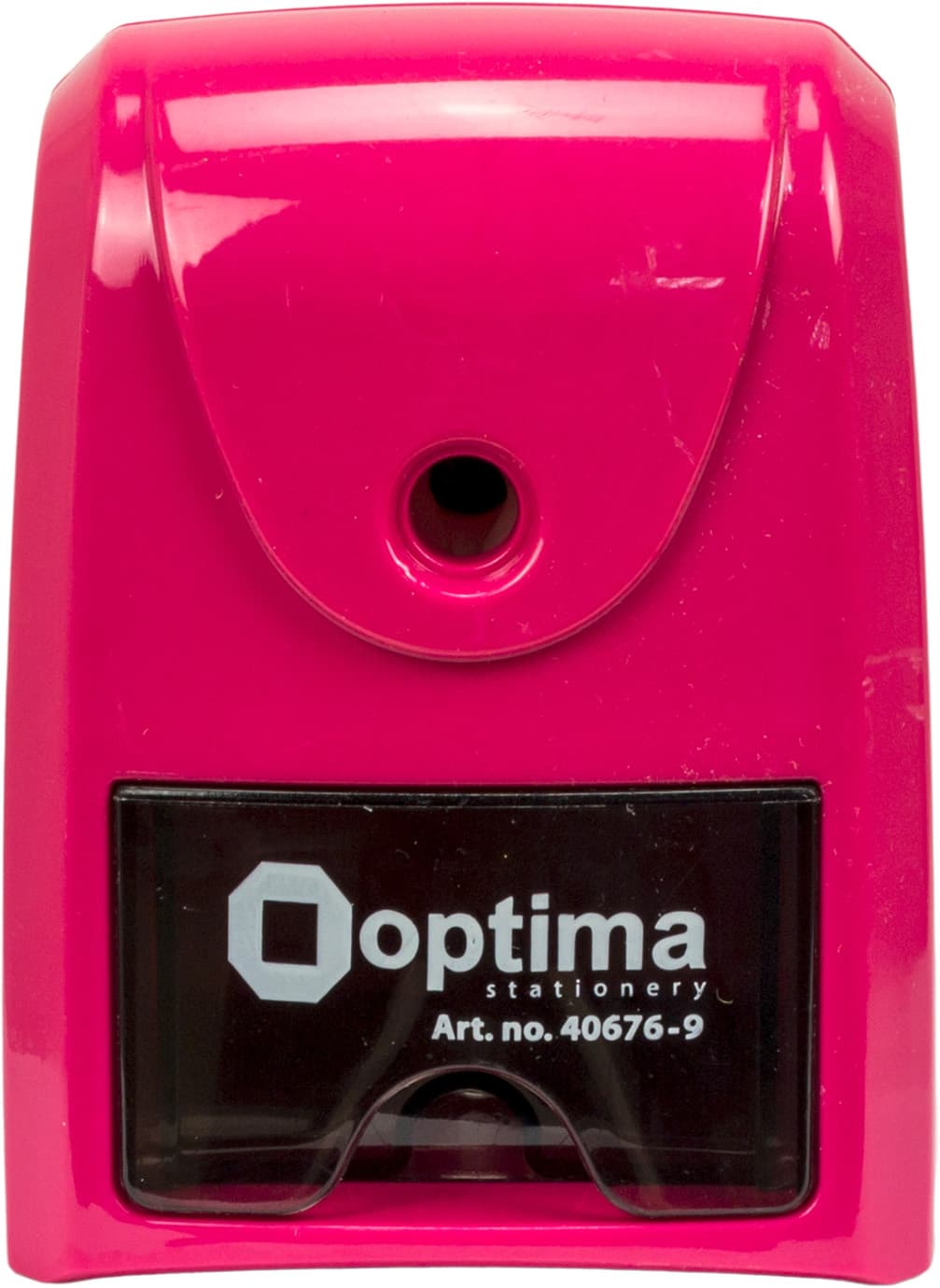 Точилка механ. "Optima" №O40676-09 з автомат. подачею,рожева — фото 4