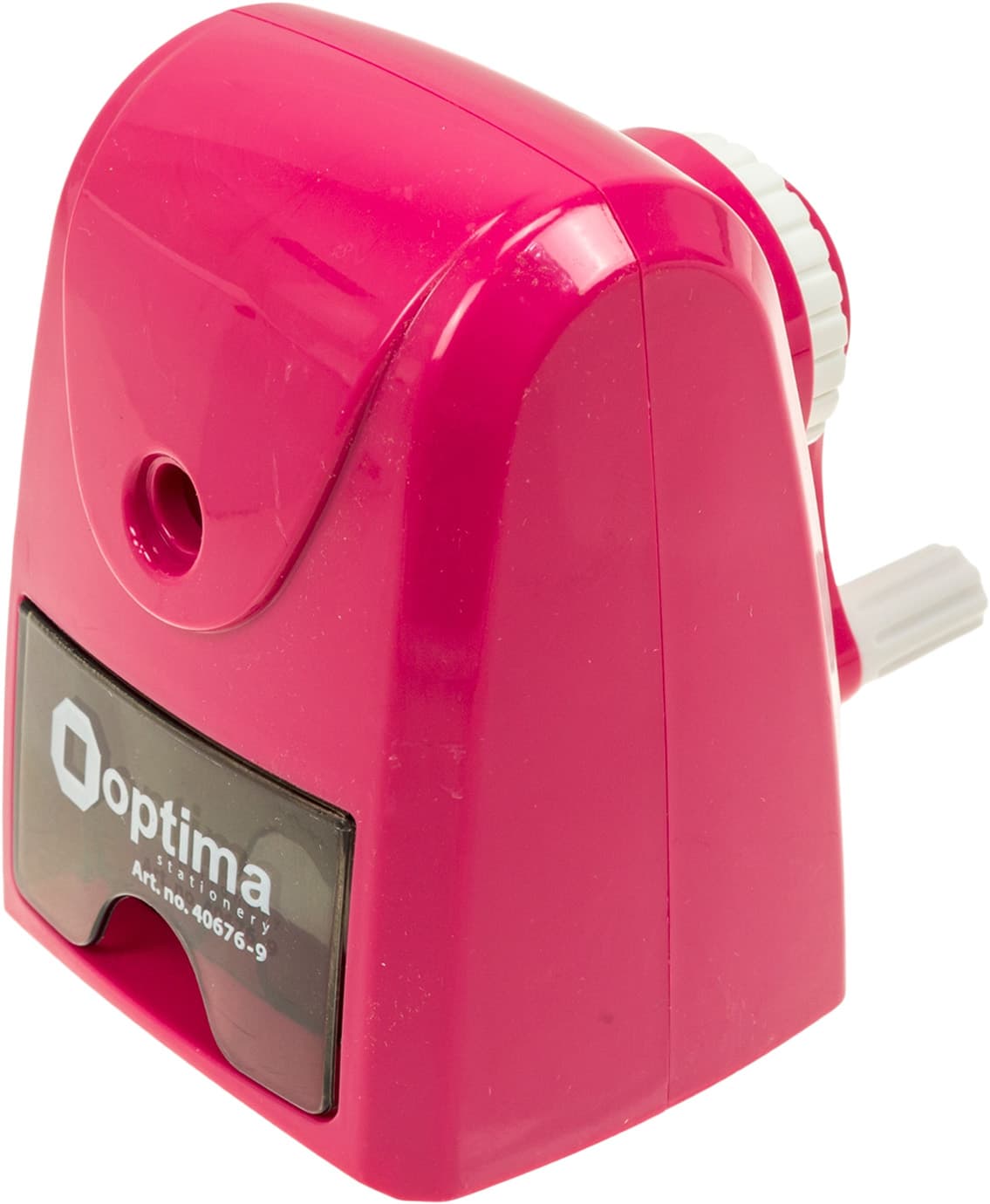 Точилка механ. "Optima" №O40676-09 з автомат. подачею,рожева — купити | Канцелярський Сад