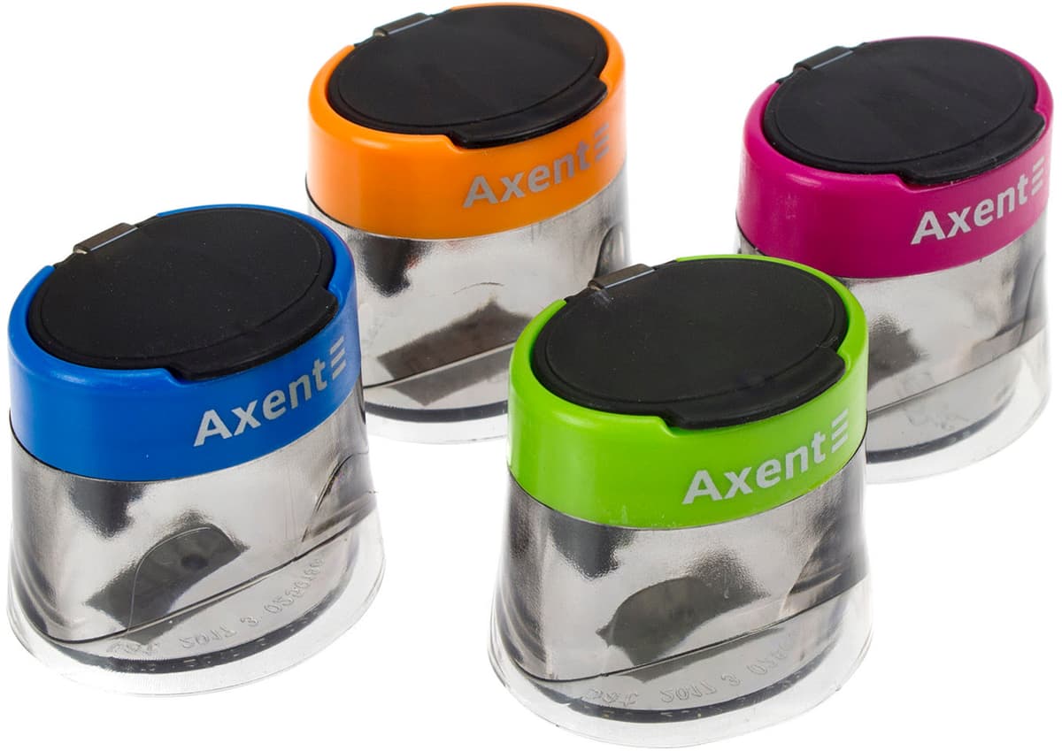Точилка "Axent" №1160-A з конт. Style,асорті — фото 6