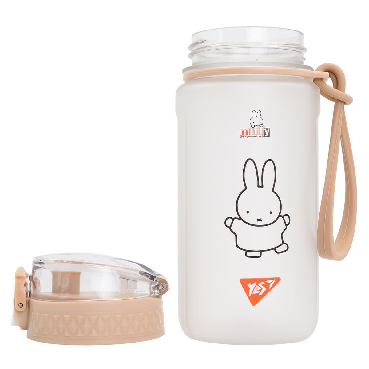 Пляшка для води пласт. "Yes" Miffy 500мл софт тач №708322 — фото 4