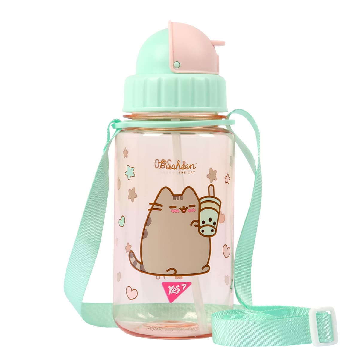 Пляшка для води пласт. "Yes" Pusheen 360мл №708313 — фото товару | Канцелярський Сад