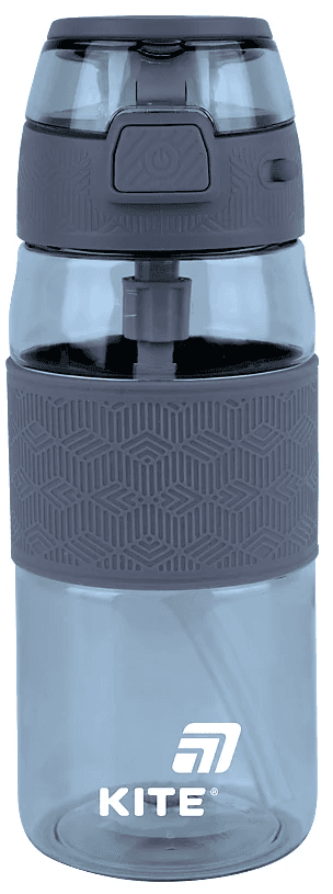 Пляшка для води пласт. "Kite" 600мл синя №K26-1201-1 — купити | Канцелярський Сад