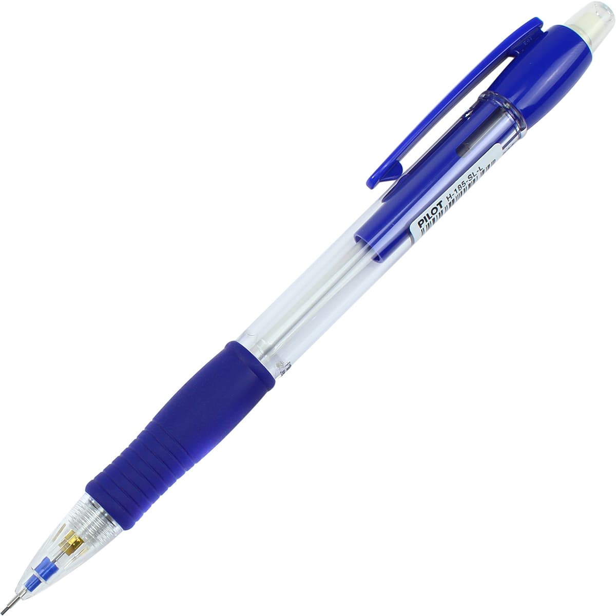 Олівець мех. "Pilot" №H-185-L Super Grip 0,5мм корпус синій — купити | Канцелярський Сад