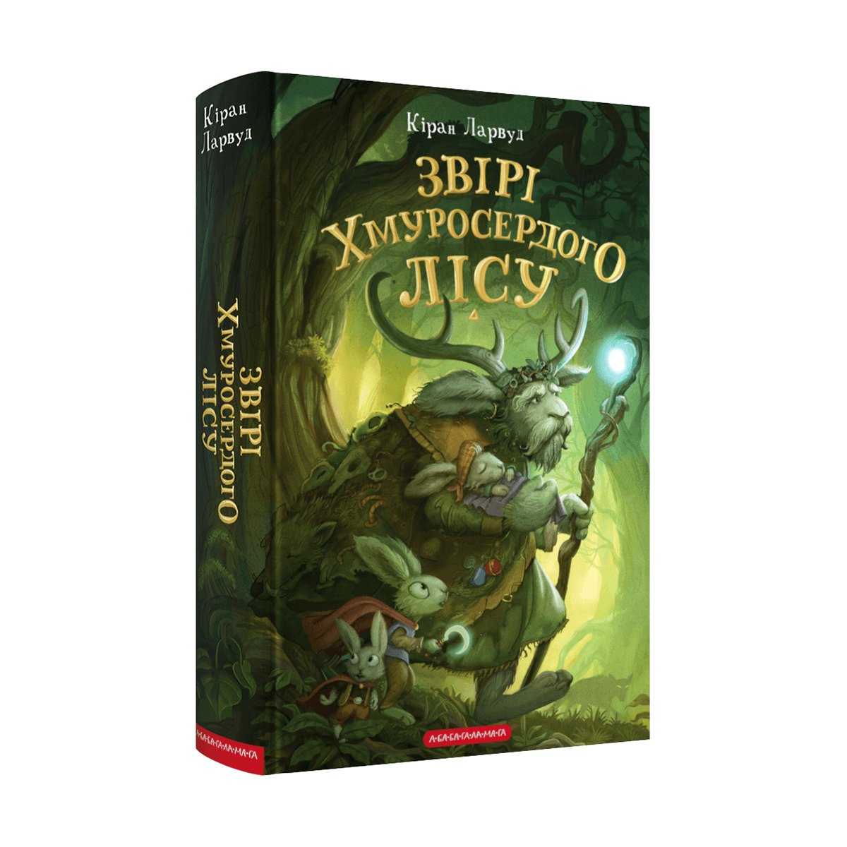 Книга А5 "Звірі Хмуросердого лісу" Кіран Ларвуд/А-ба-ба-га-ла-ма-га — купити | Канцелярський Сад