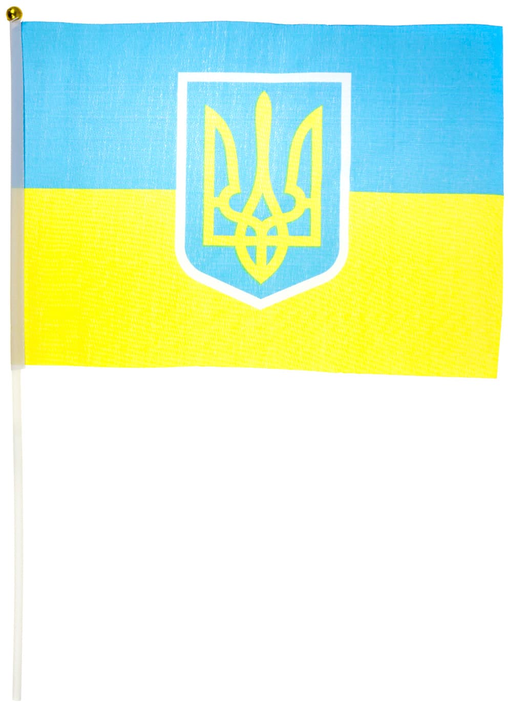 Прапор України з тризубом 30х20см — купити | Канцелярський Сад
