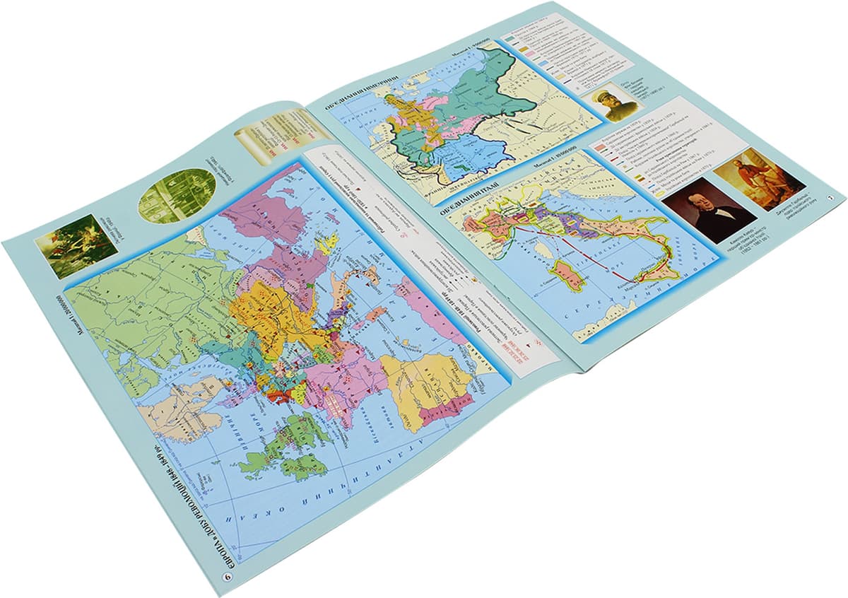 Атлас А4 "Всесвітня історія. Новий час" 9кл (XVIII-XIX/XVIII-XX) №5900/Картографія — фото 4
