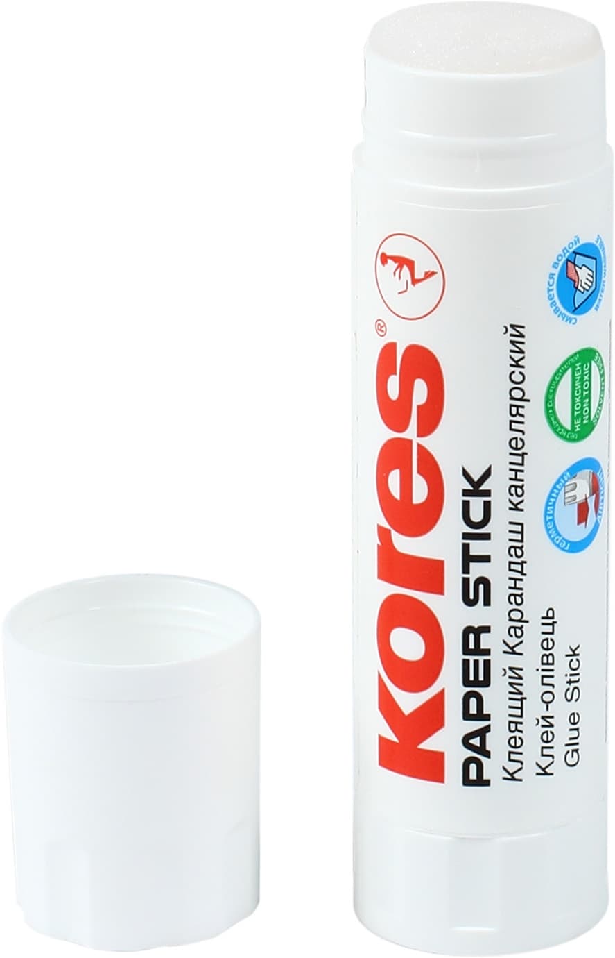 Клей-олівець "Kores" Paper Stick №К17203 20гр основа PVP — фото 4