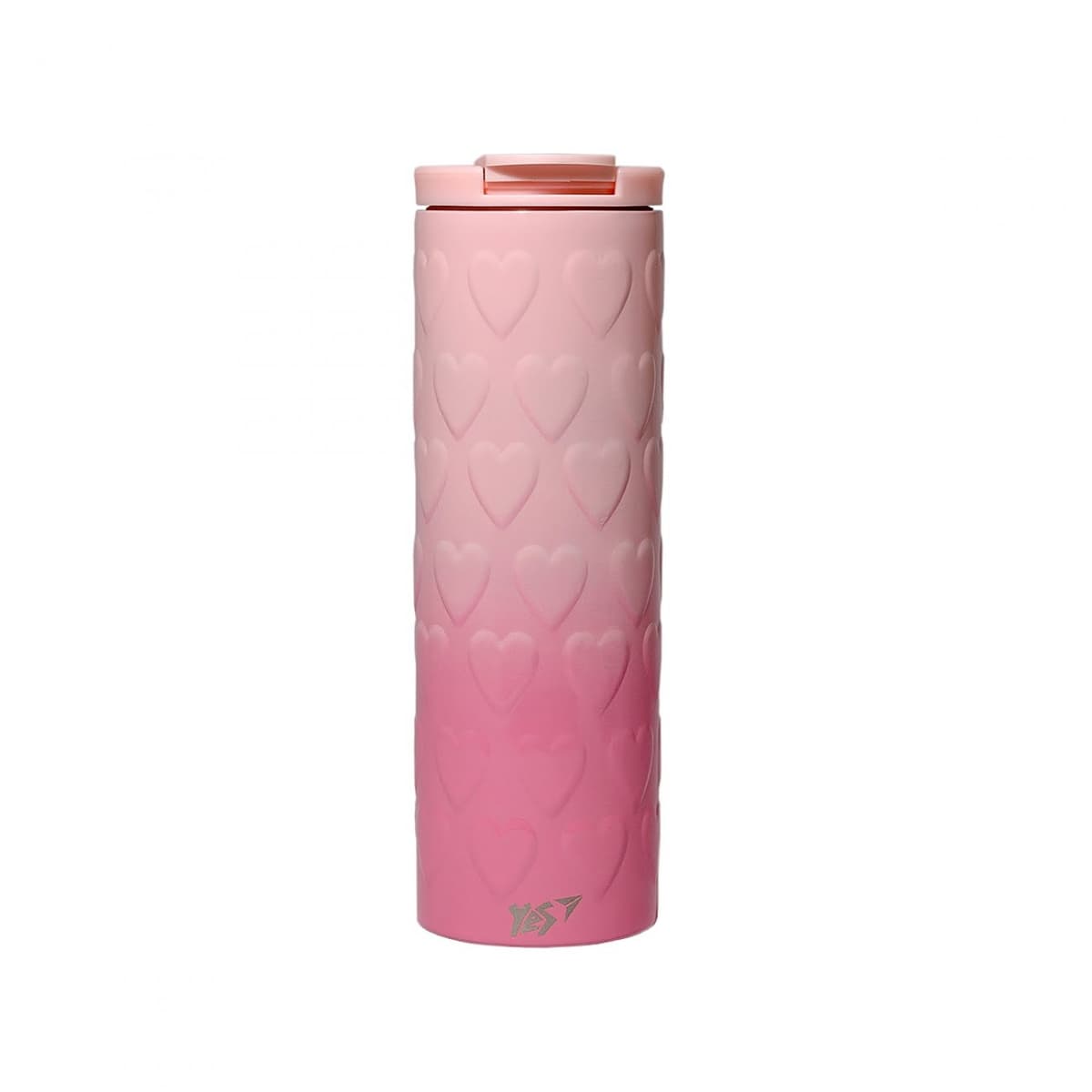 Термочашка 0,42л "Yes" Pink Heart №707336 — купити | Канцелярський Сад