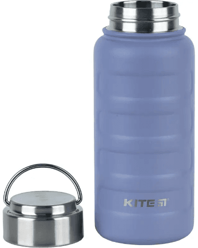 Термос метал. 0,5л "Kite" сіро-фіолетовий №K24-1204-3 — фото 3