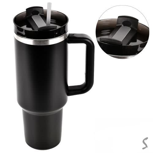 Термочашка метал. 1,2л №MT-5471BL black — купити | Канцелярський Сад
