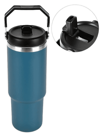 Термочашка метал. 0,9л №MT-5472B blue — купити | Канцелярський Сад